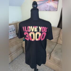 Unisex Marvel Tshirt -LOVE YOU 3000-